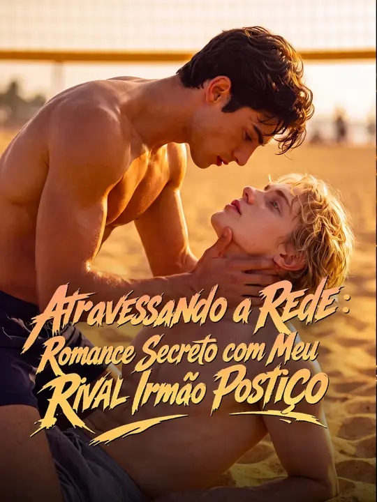 Atravessando a Rede: Romance Secreto com Meu Rival Irmão Postiço