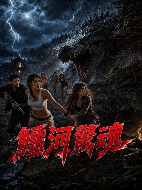 Poster 鱷河驚魂