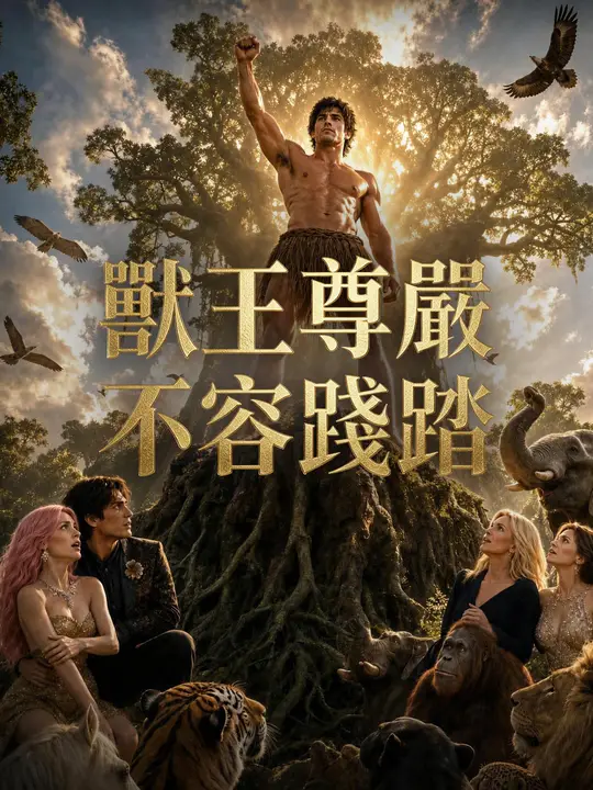 Poster 獸王尊嚴，不容踐踏