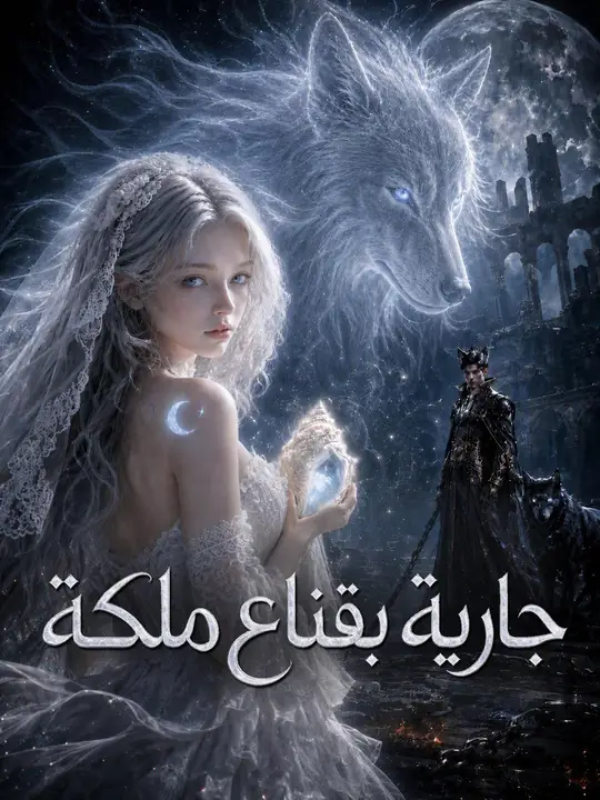 جارية بقناع ملكة