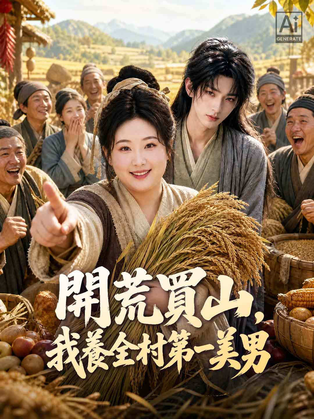 開荒買山，我養全村第一美男