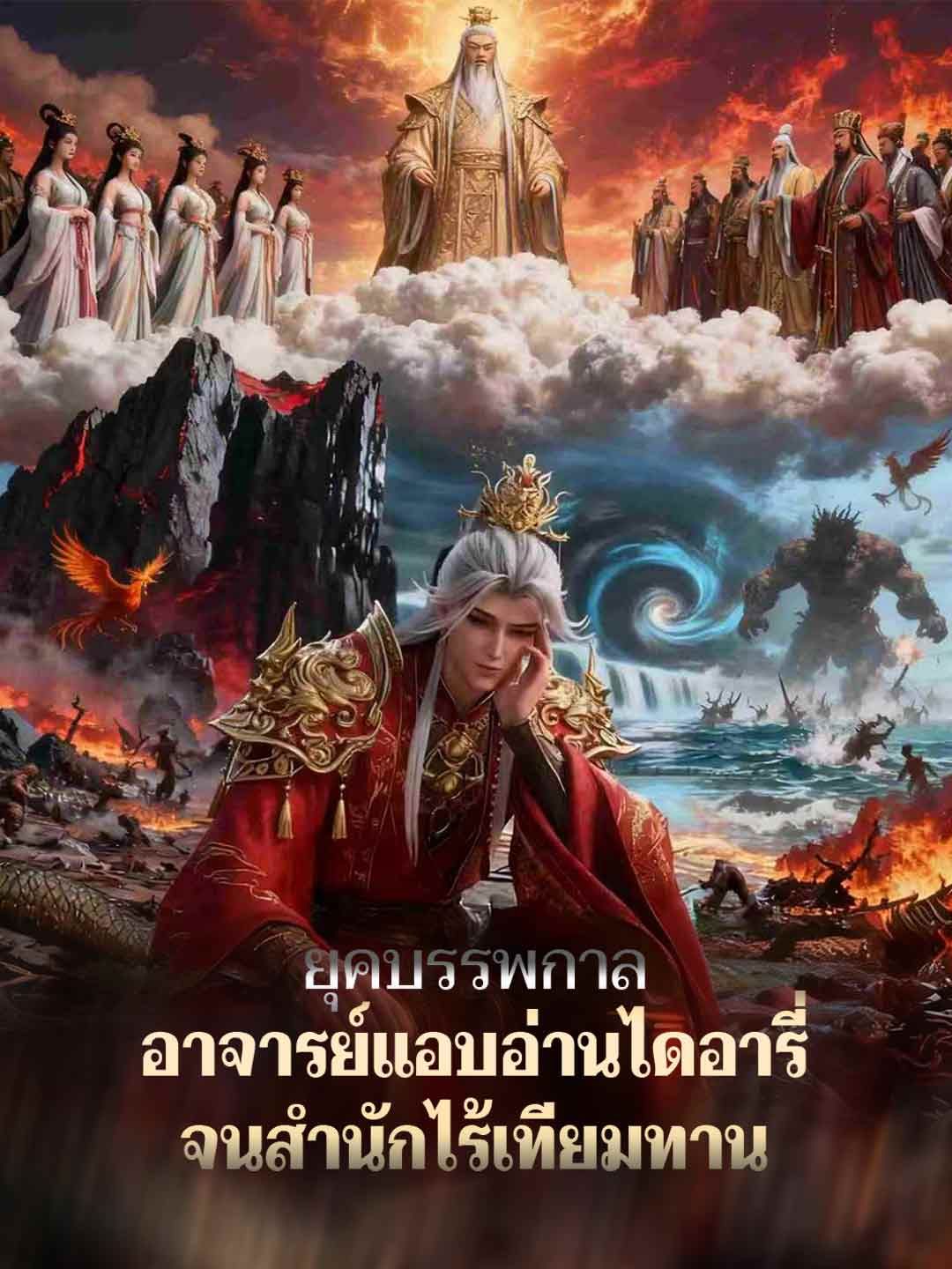 Poster ยุคบรรพกาล อาจารย์แอบอ่านไดอารี่จนสำนักไร้เทียมทาน