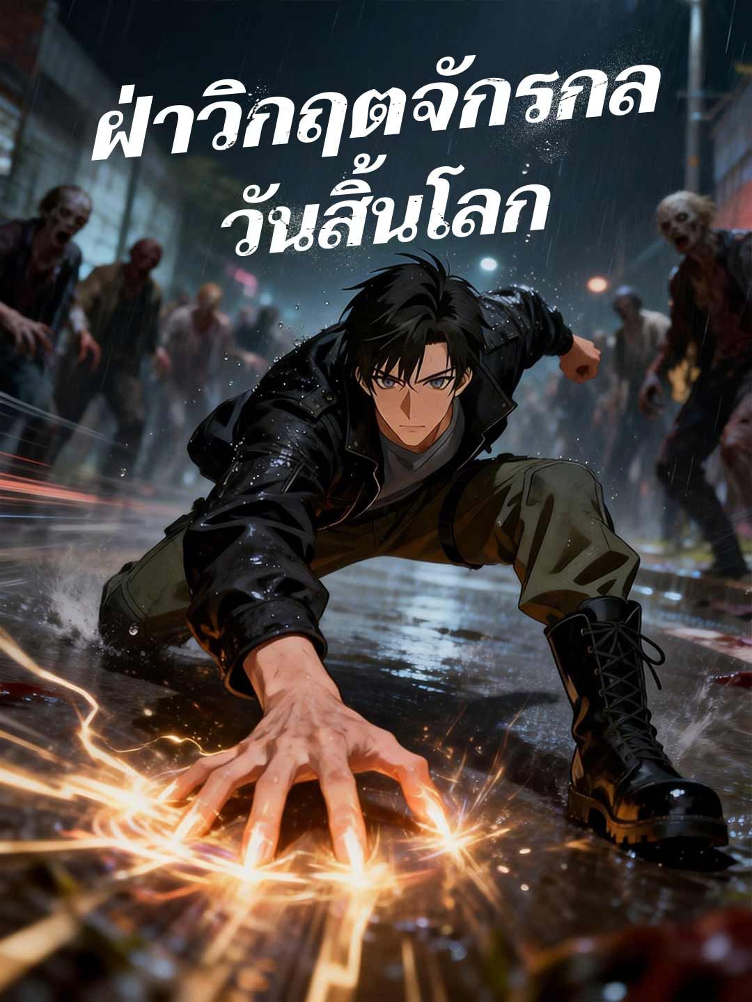 Poster ฝ่าวิกฤตจักรกลวันสิ้นโลก