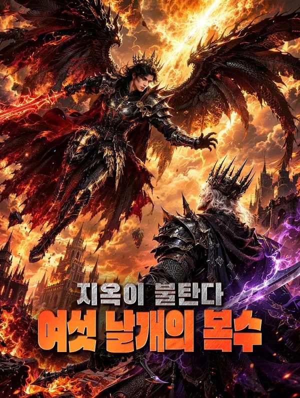 Poster 지옥이 불탄다: 여섯 날개의 복수