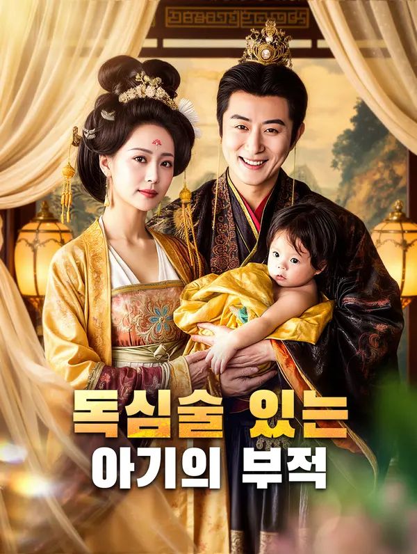 Poster 독심술 있는 아기의 부적