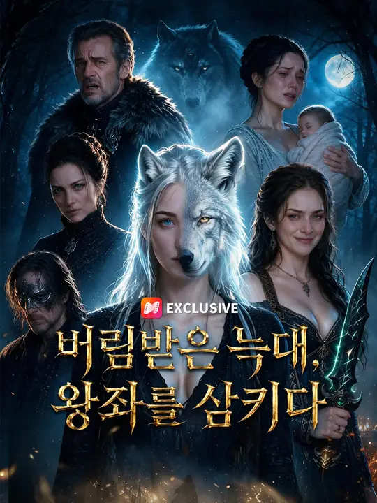 Poster 버림받은 늑대, 왕좌를 삼키다