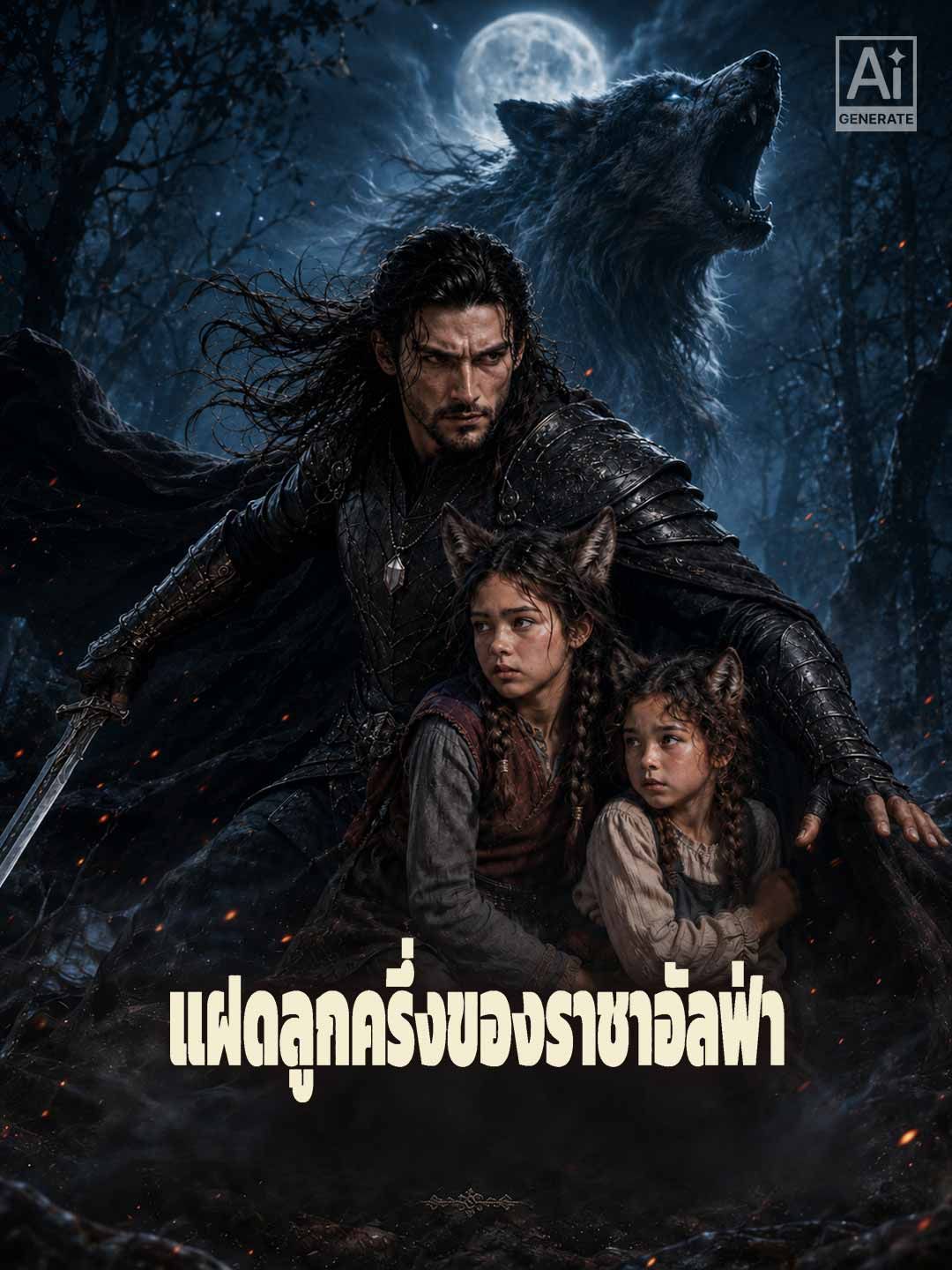 Poster แฝดลูกครึ่งของราชาอัลฟ่า