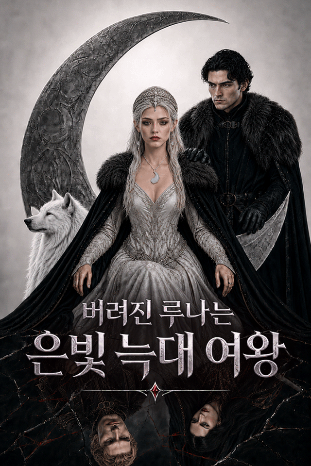 Poster 버려진 루나는 은빛 늑대 여왕
