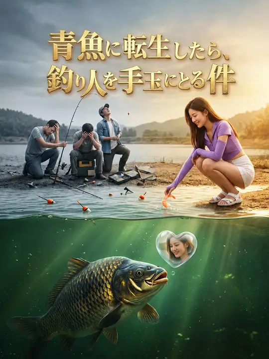 Poster 青魚に転生したら、釣り人を手玉にとる件