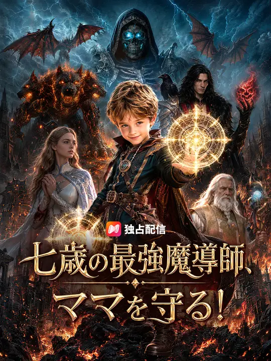 Poster 七歳の最強魔導師、ママを守る！