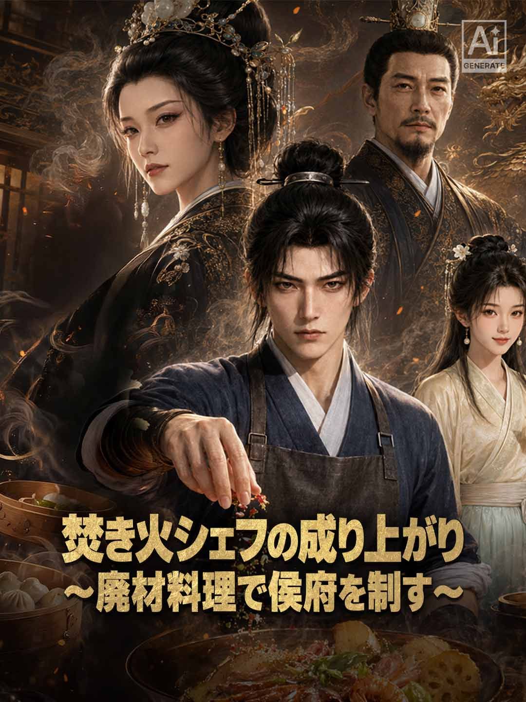 Poster 焚き火シェフの成り上がり～廃材料理で侯府を制す～