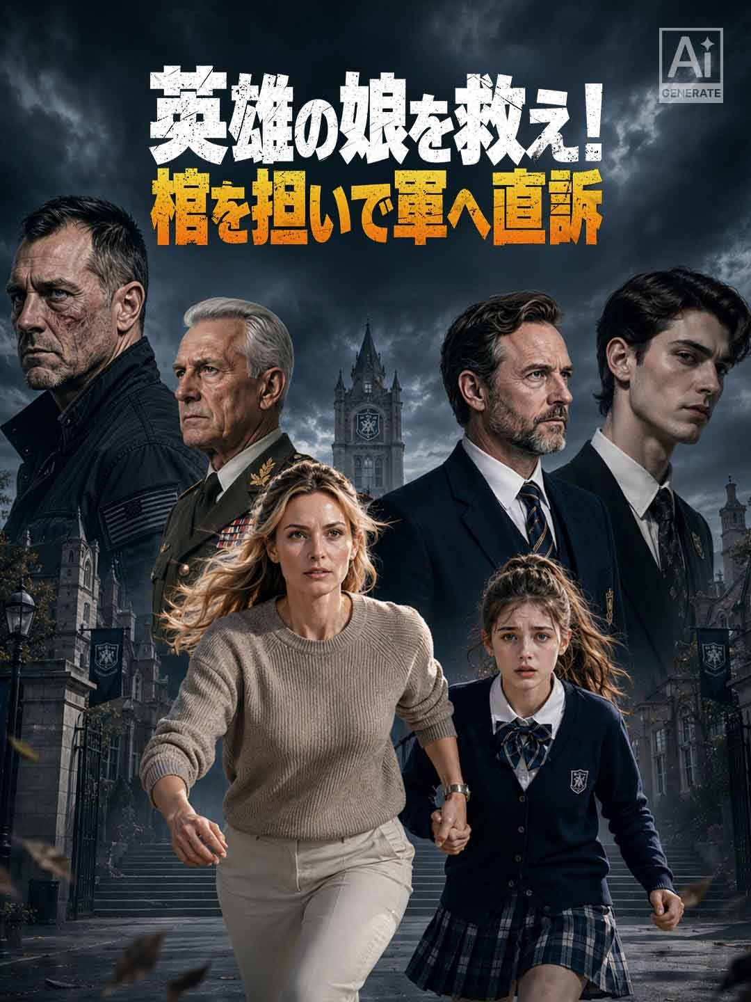 Poster 英雄の娘を救え！棺を担いで軍へ直訴