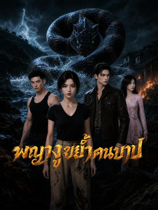 Poster พญางูขย้ำคนบาป