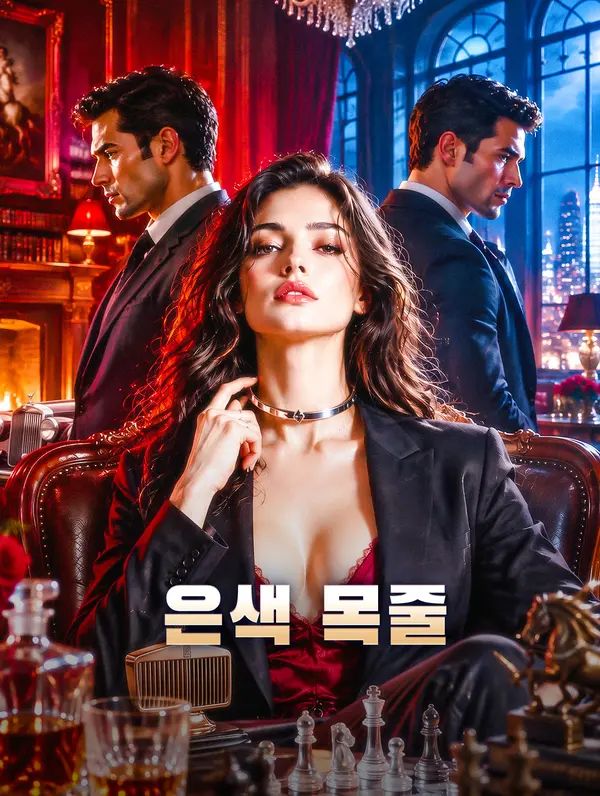 Poster 은색 목줄
