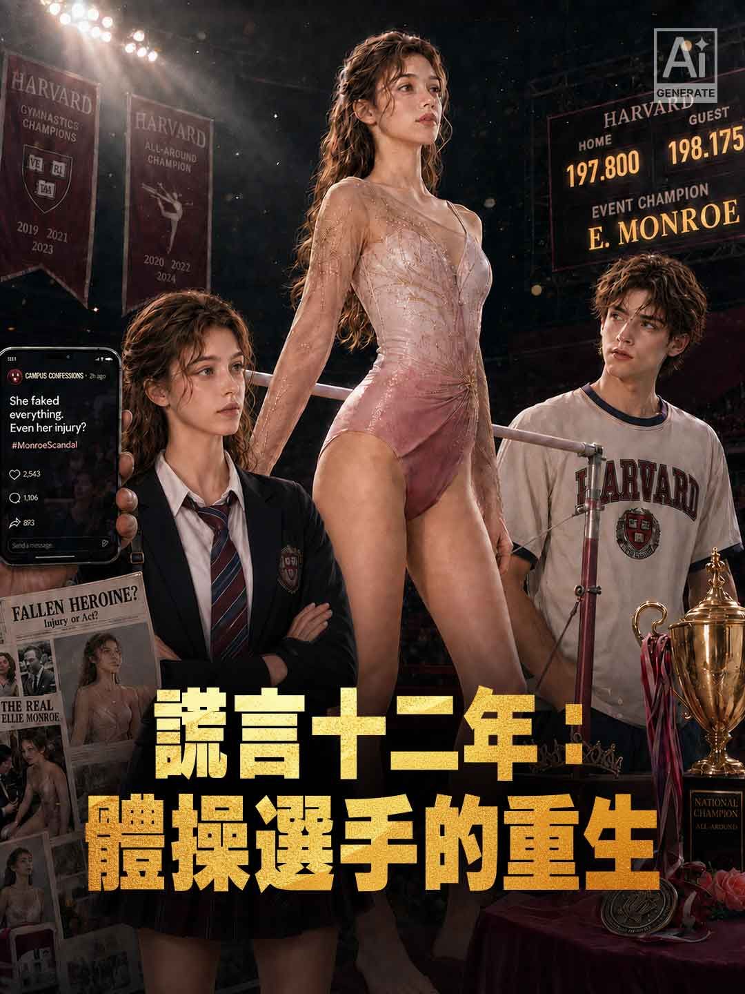 Poster 謊言十二年：體操選手的重生