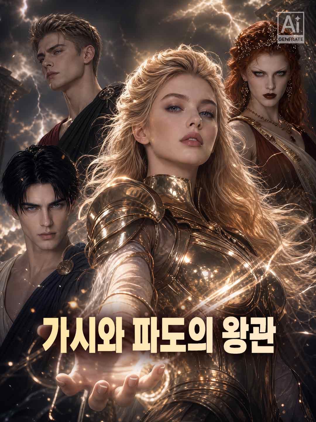 Poster 가시와 파도의 왕관