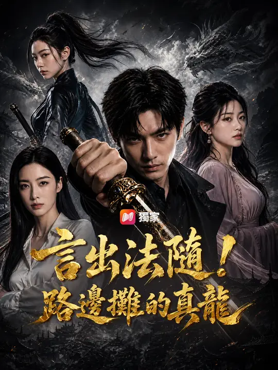 Poster 言出法隨！路邊攤的真龍