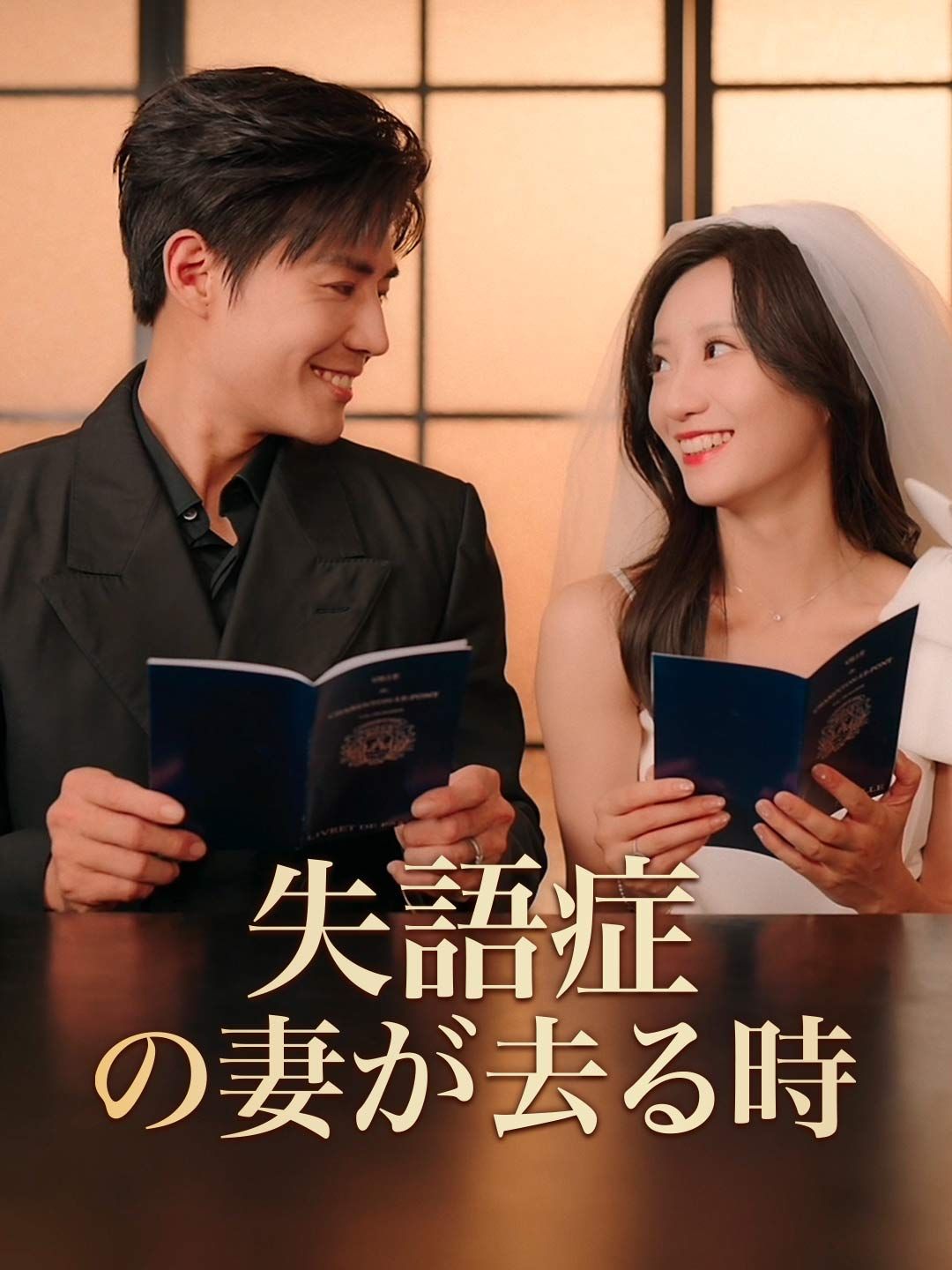 Poster 失語症の妻が去る時