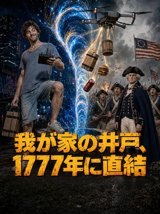 Poster 我が家の井戸、1777年に直結