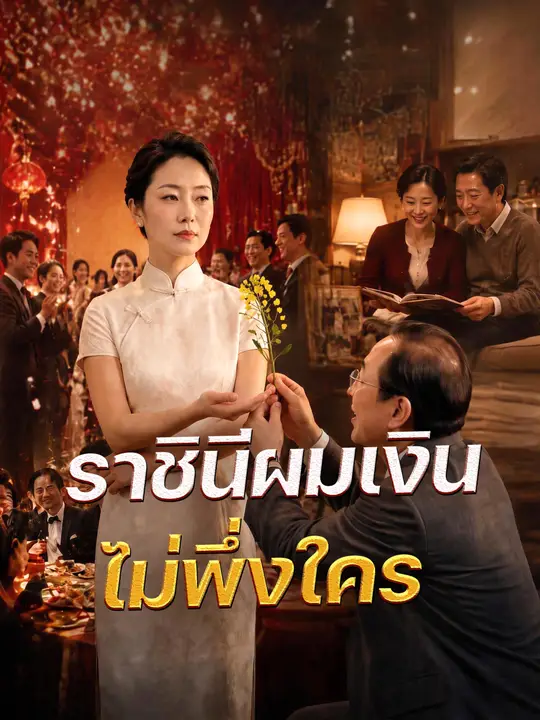 Poster ราชินีผมเงินไม่พึ่งใคร