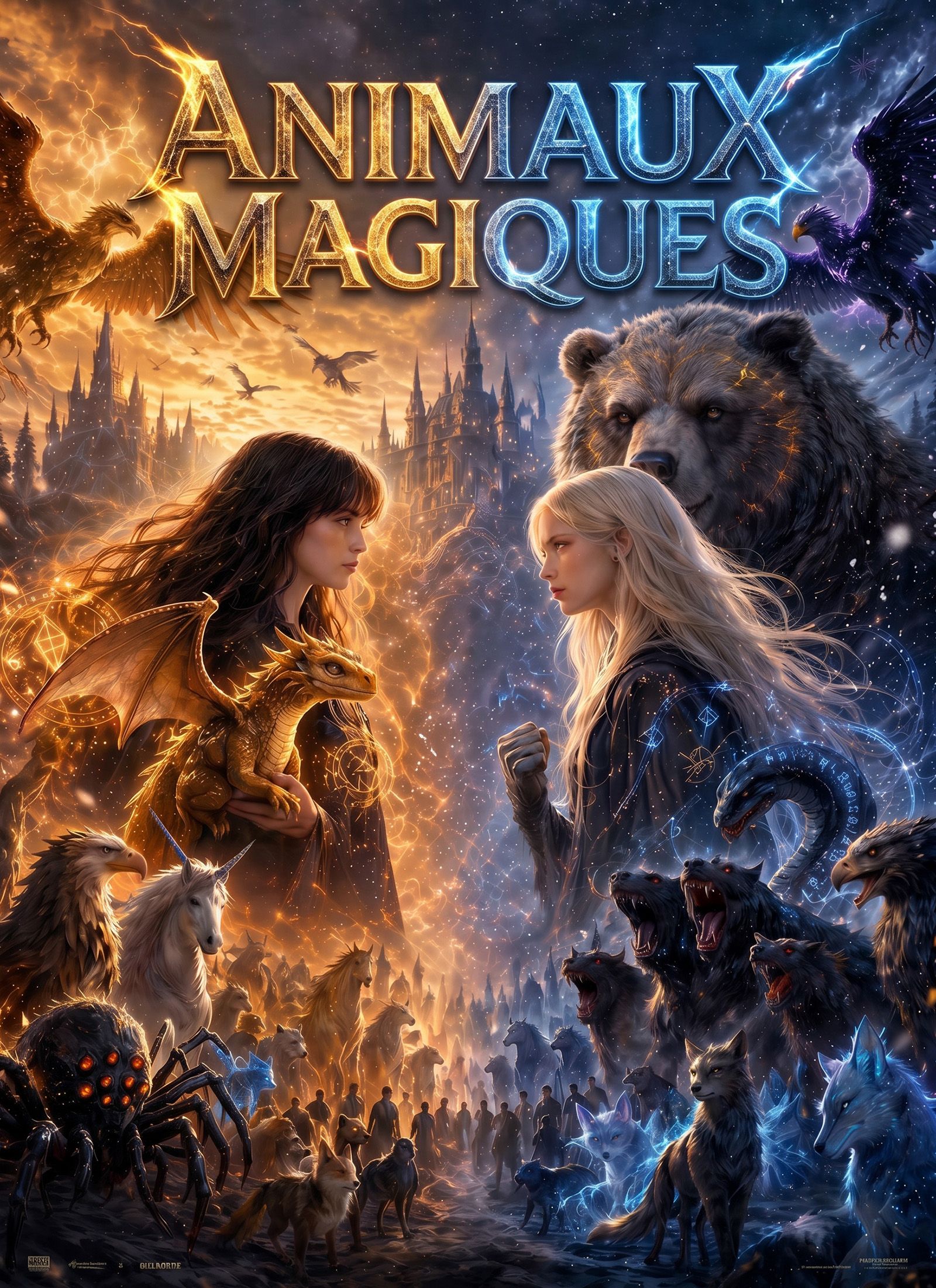 Poster Animaux Magiques