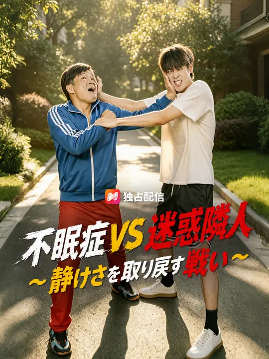 Poster 不眠症VS迷惑隣人～静けさを取り戻す戦い～