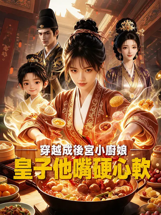 Poster 穿越成後宮小廚娘：皇子他嘴硬心軟