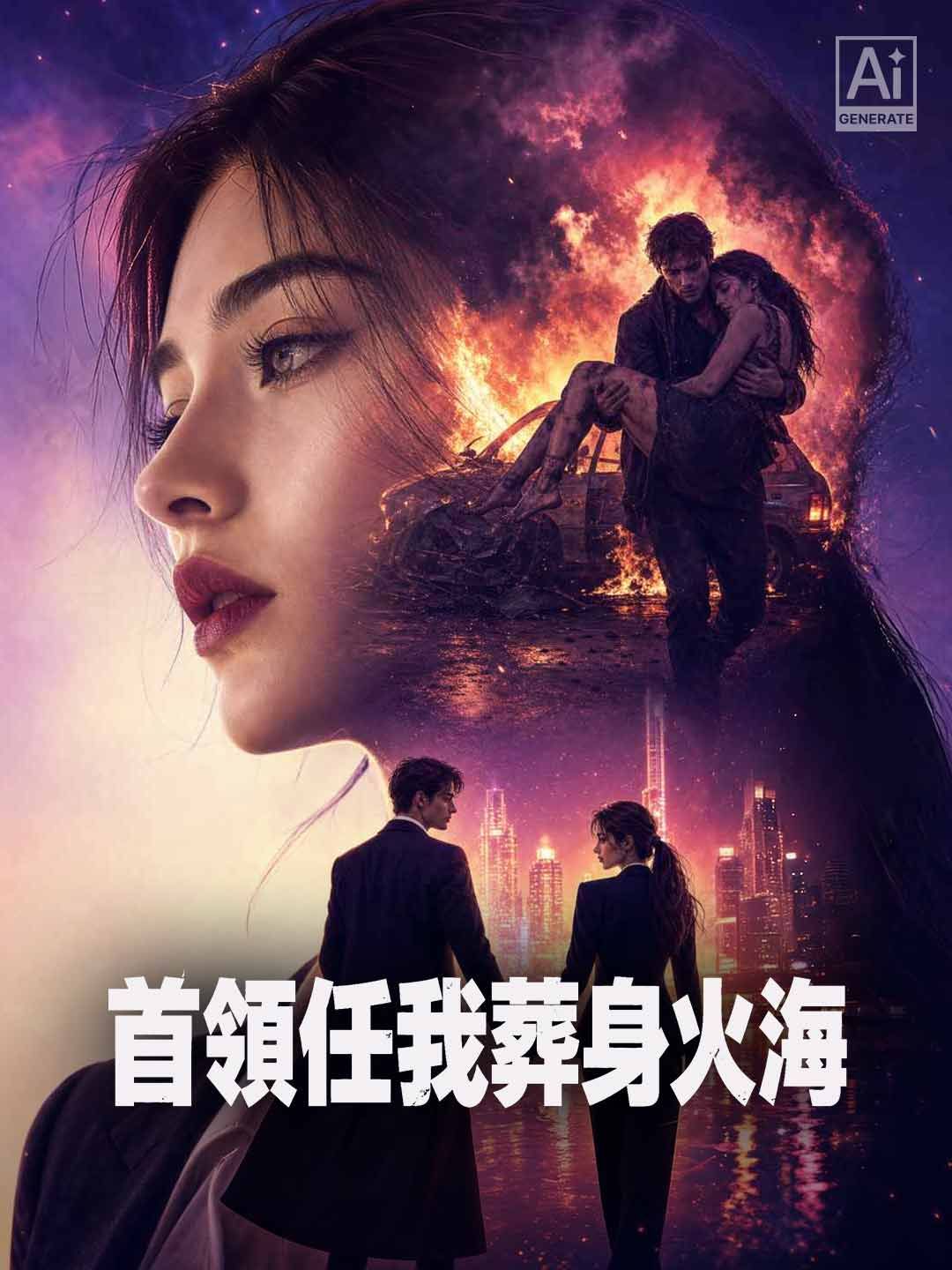 Poster 首領任我葬身火海
