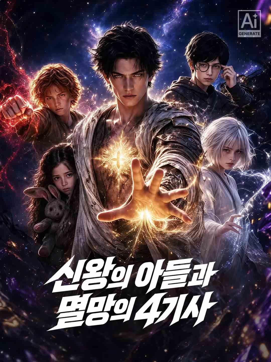 Poster 신왕의 아들과 멸망의 4기사