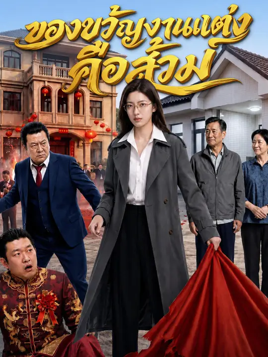 Poster ของขวัญงานแต่งคือส้วม