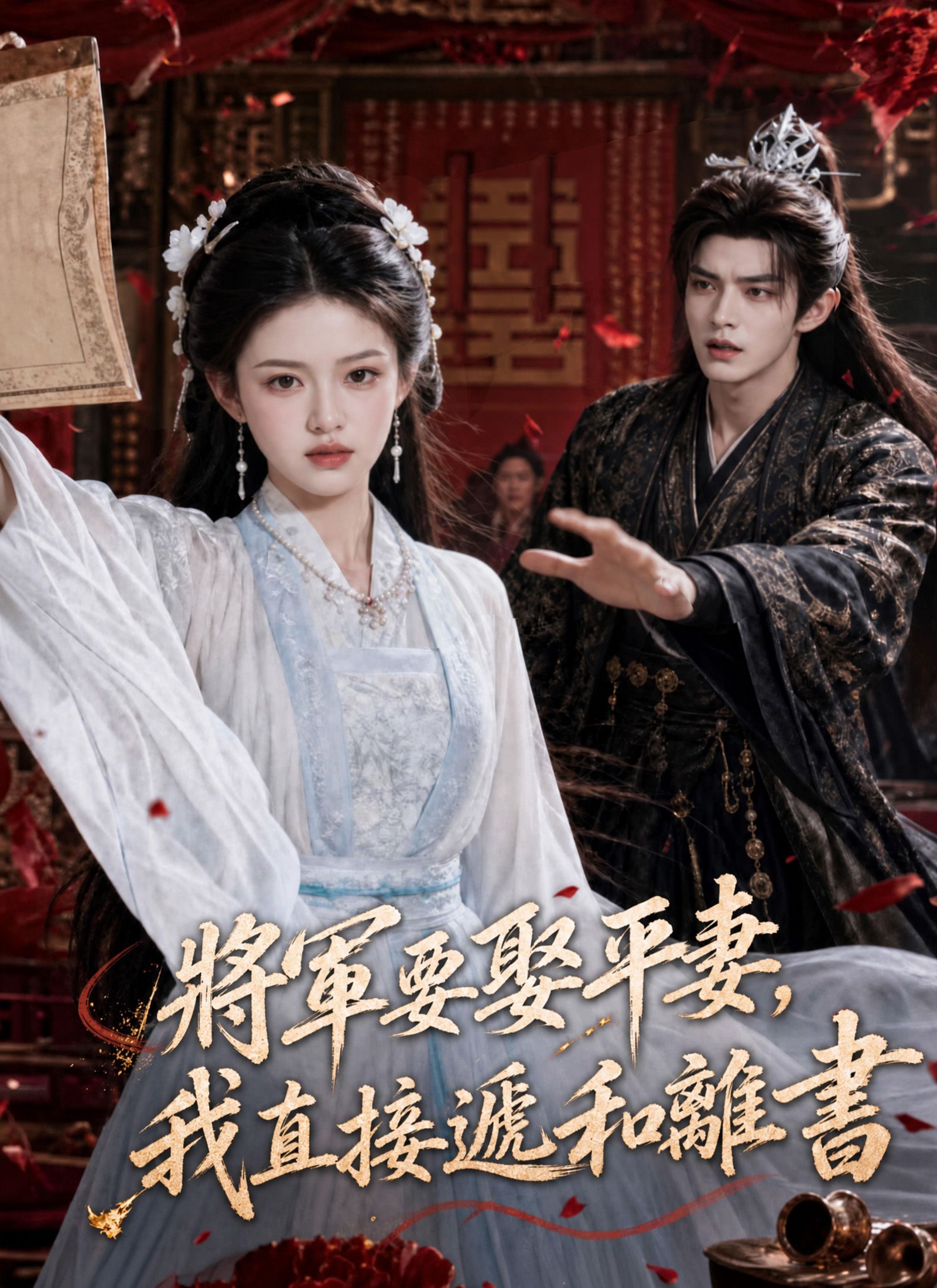 Poster 將軍要娶平妻，我直接遞和離書