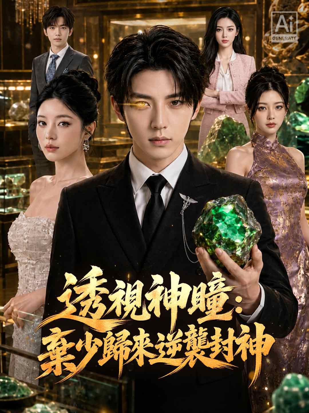 Poster 透視神瞳：棄少歸來逆襲封神