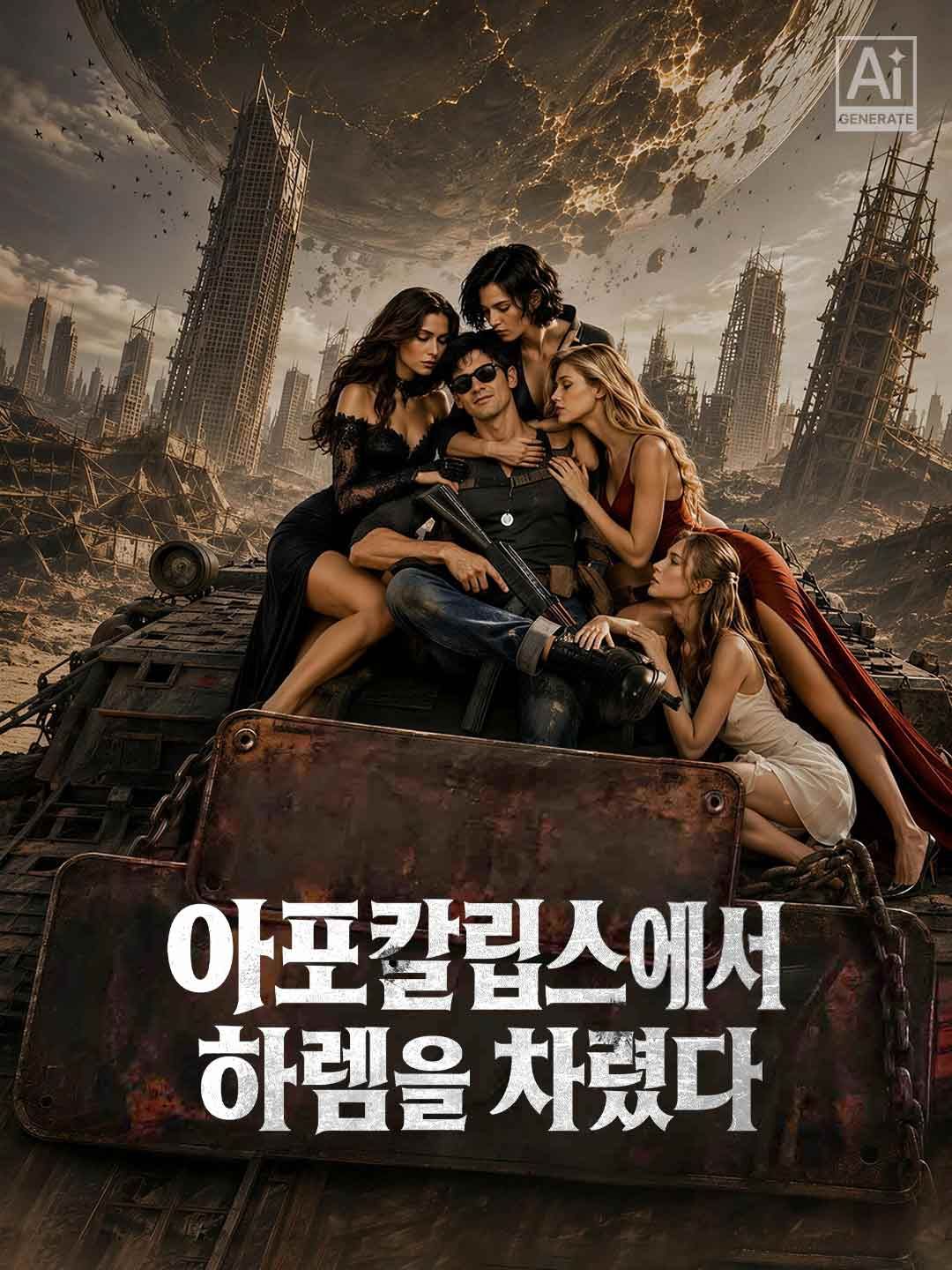 Poster 아포칼립스에서 하렘을 차렸다