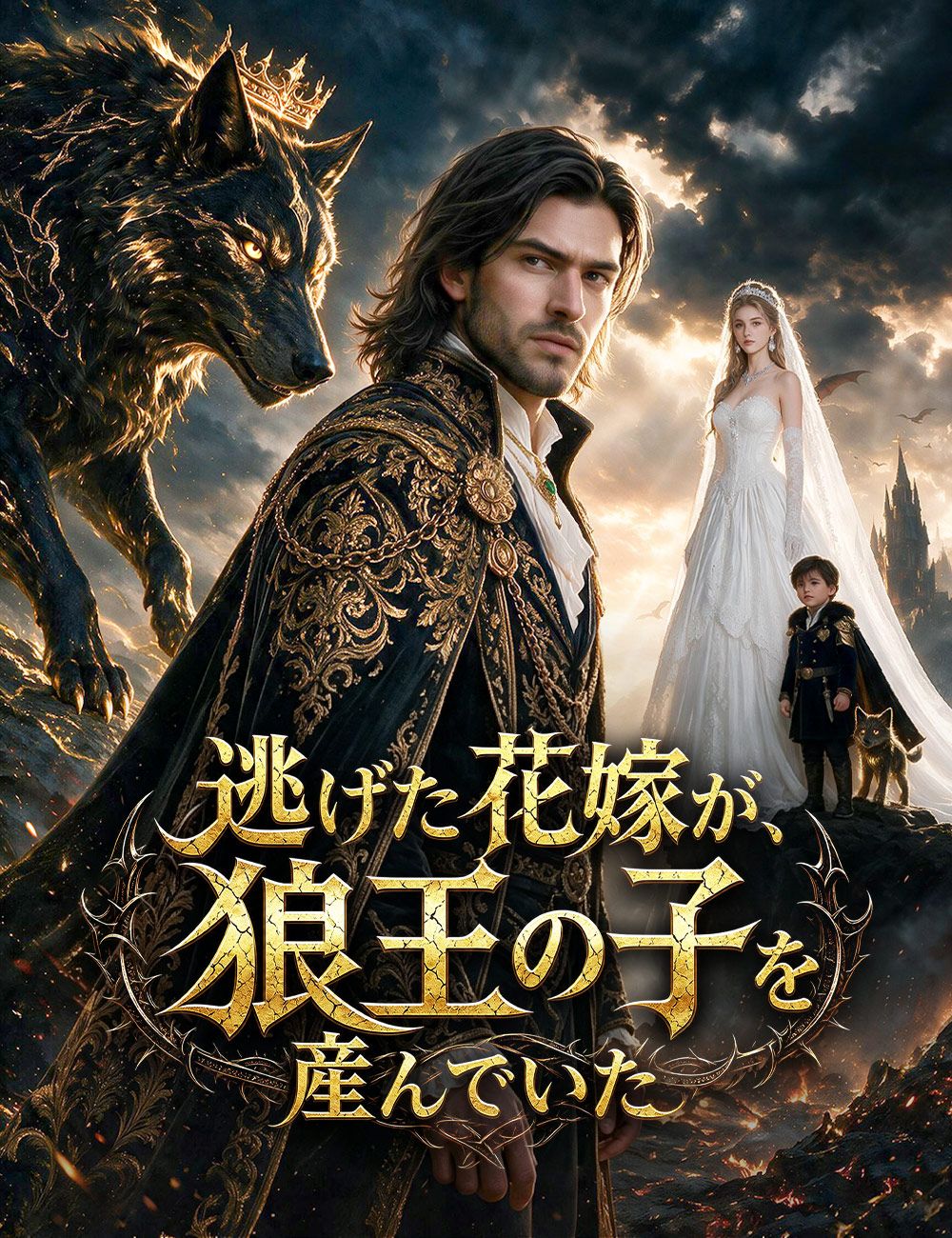 Poster 逃げた花嫁が、狼王の子を産んでいた