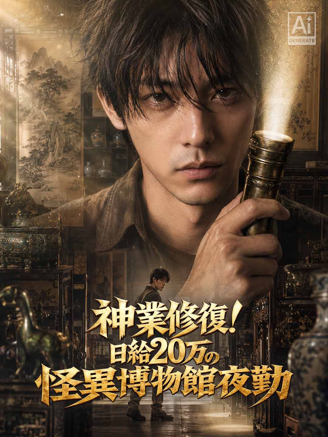 Poster 神業修復！日給20万の怪異博物館夜勤