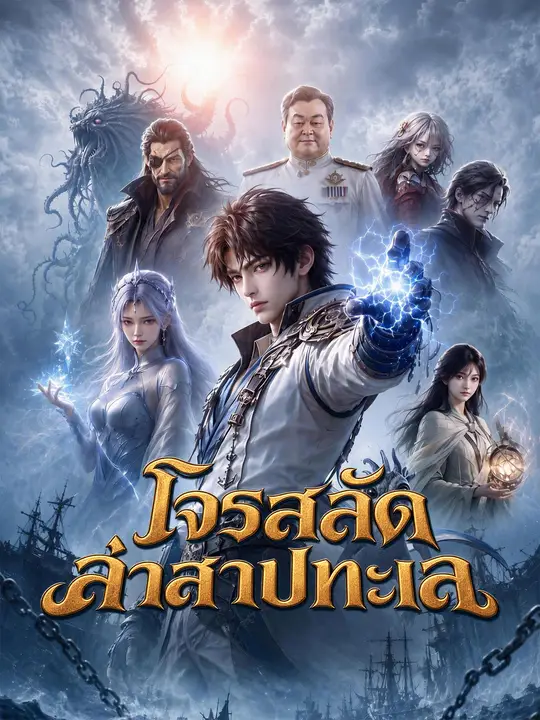 Poster โจรสลัดล่าสาปทะเล