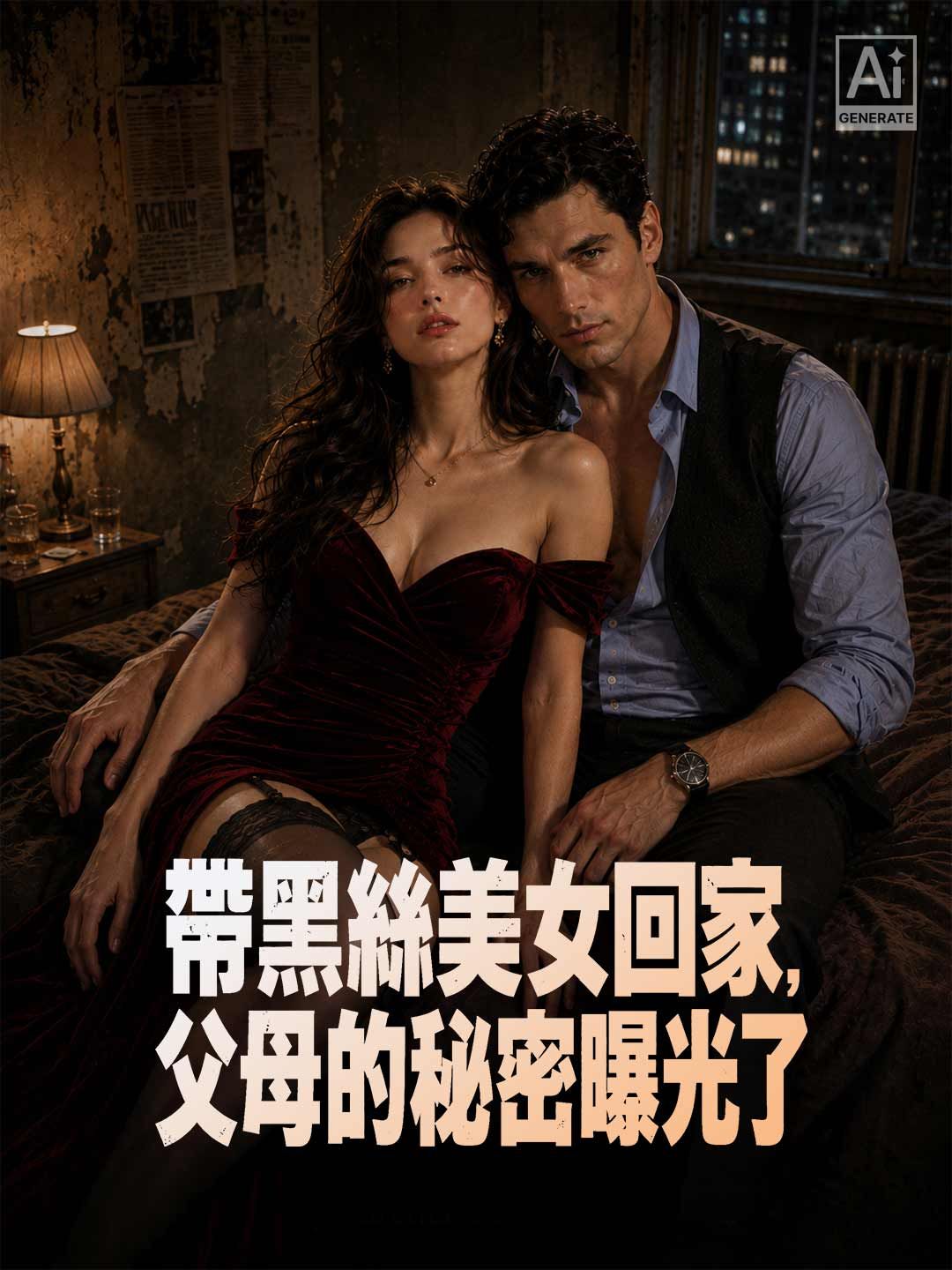 帶黑絲美女回家，父母的秘密曝光了