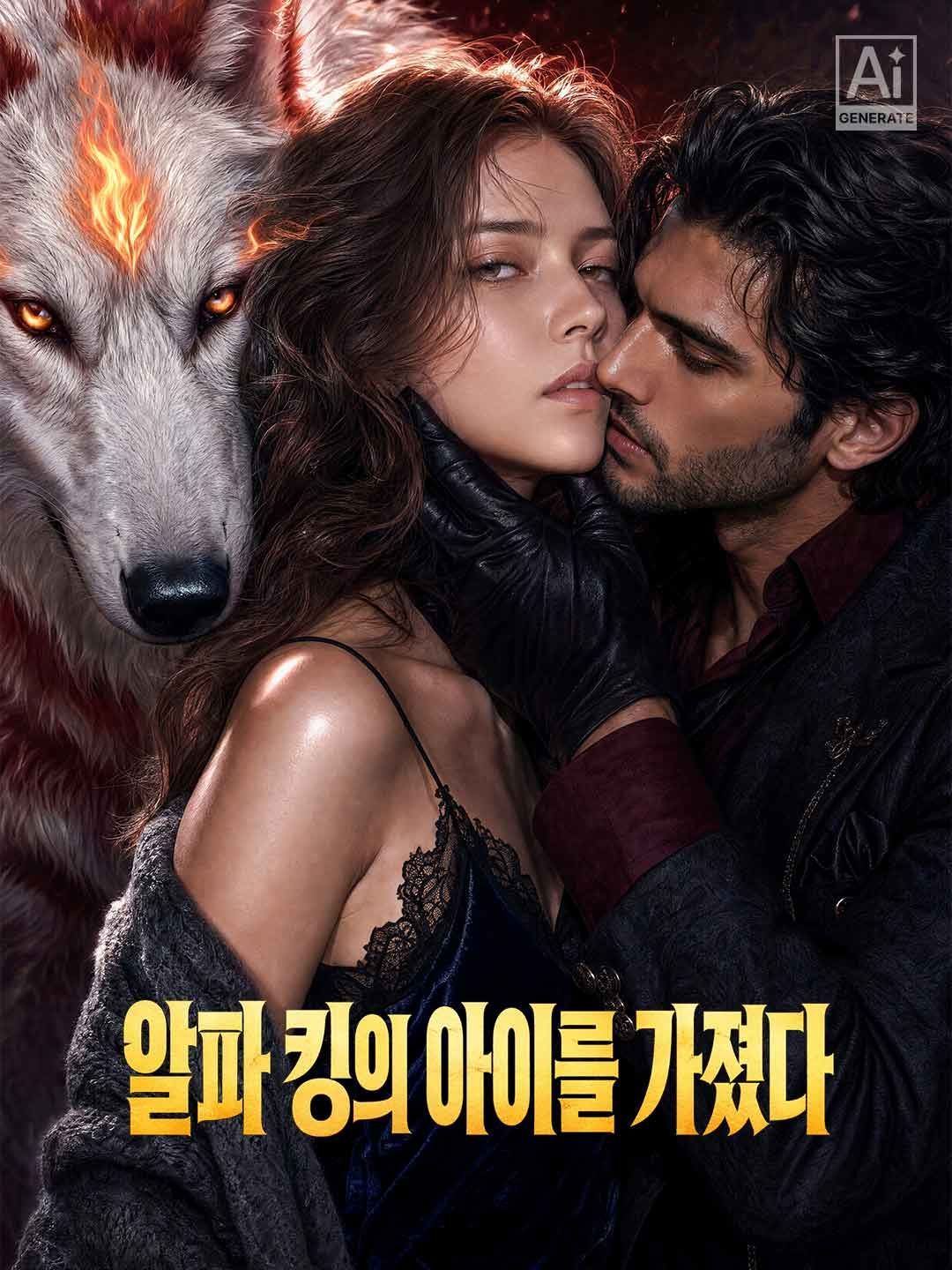 알파 킹의 아이를 가졌다