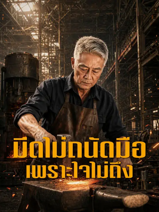 มีดไม่ถนัดมือเพราะใจไม่ถึง
