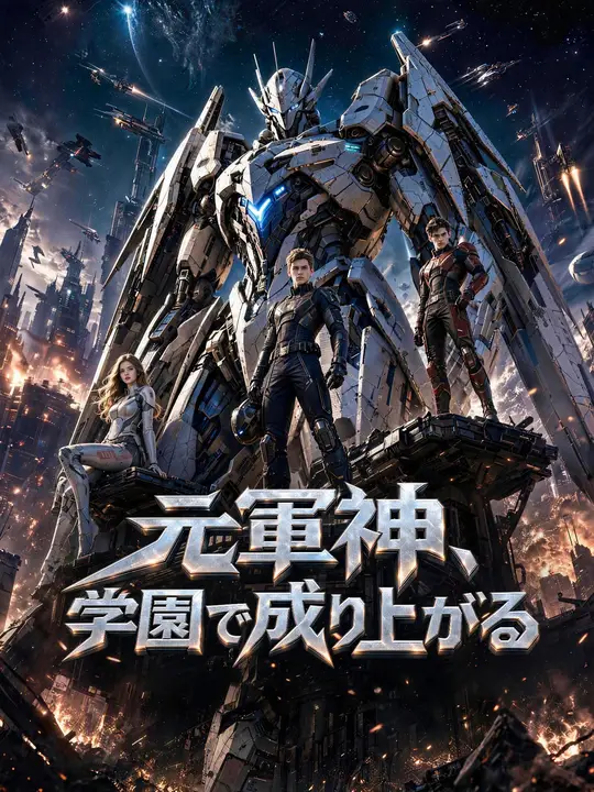Poster 元軍神、学園で成り上がる