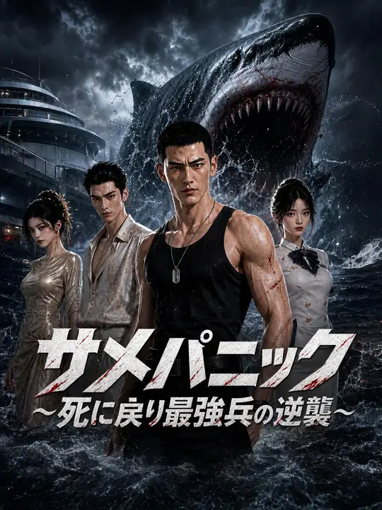Poster サメパニック～死に戻り最強兵の逆襲～