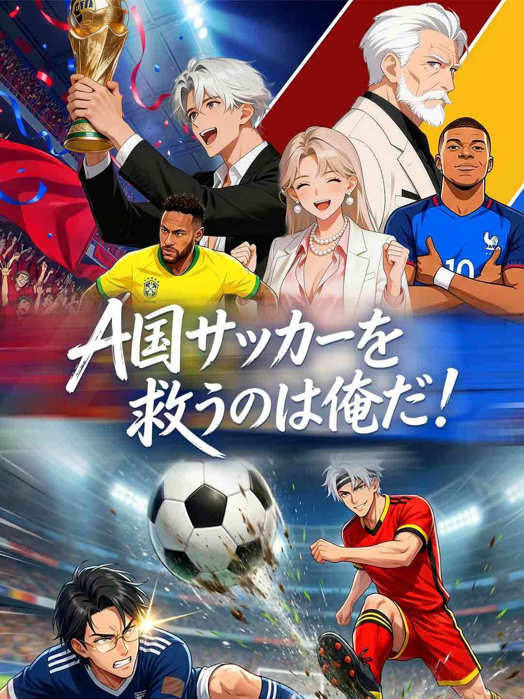 Poster A国サッカーを救うのは俺だ！