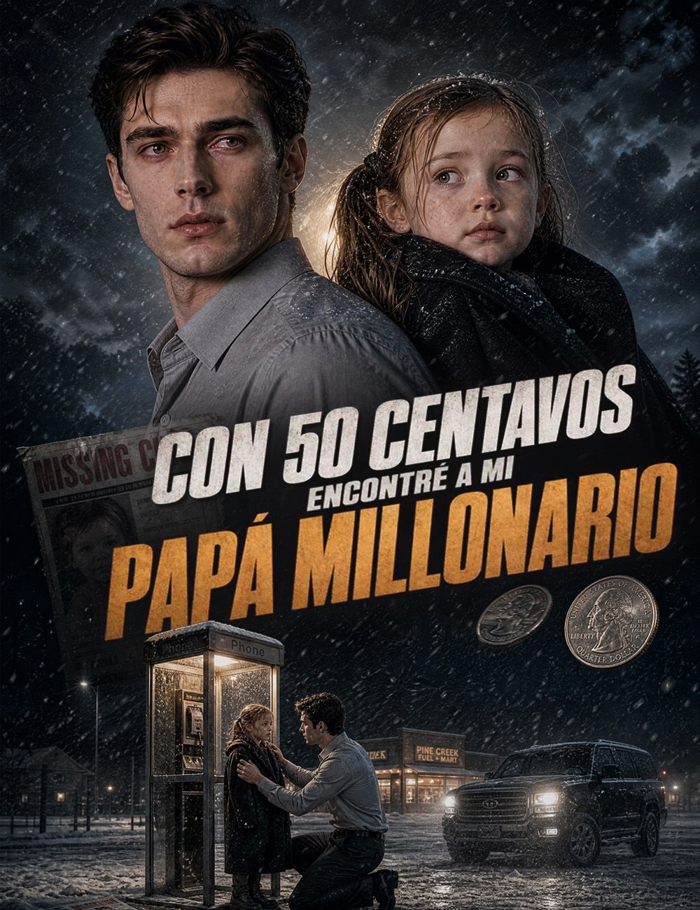 Con 50 centavos encontré a mi papá millonario(Doblado)