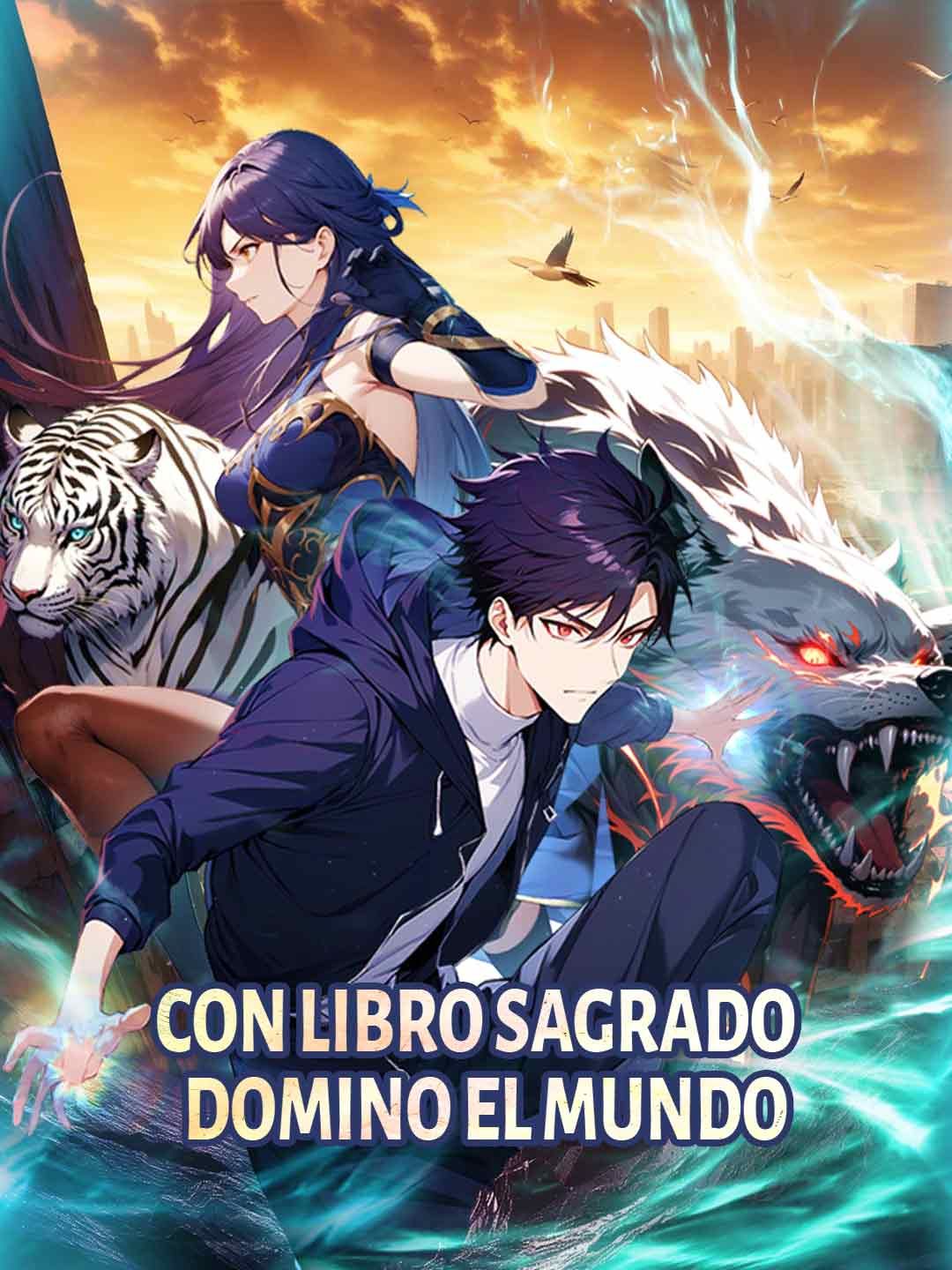 Con libro sagrado domino el mundo