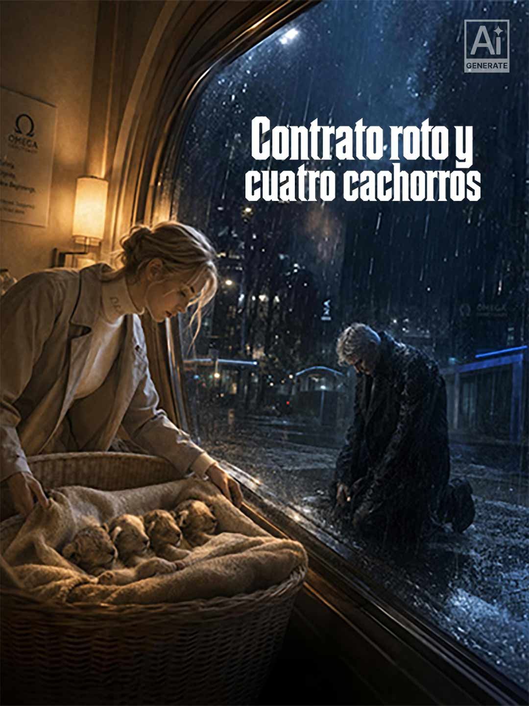 Contrato roto y cuatro cachorros