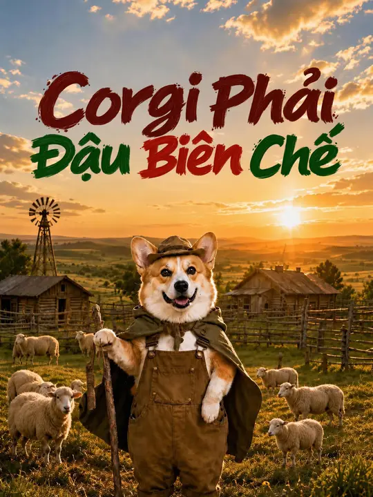 Corgi Phải Đậu Biên Chế