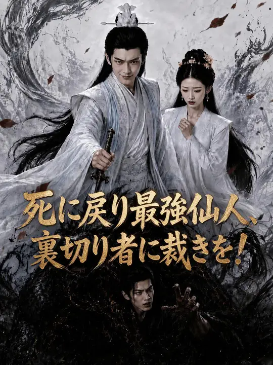 Poster 死に戻り最強仙人、裏切り者に裁きを！
