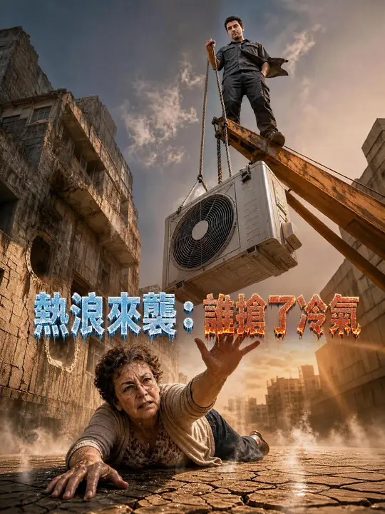 Poster 熱浪來襲：誰搶了冷氣