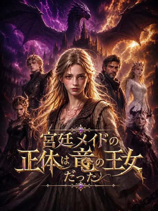 Poster 宮廷メイドの正体は竜の王女だった