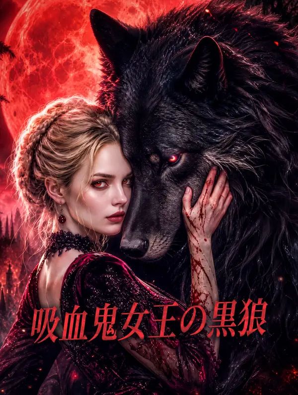 Poster 吸血鬼女王の黒狼